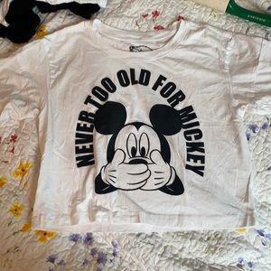 Mickey Crop Top